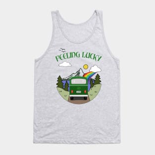 Feeling Lucky, campers enjoying the view. Tank Top